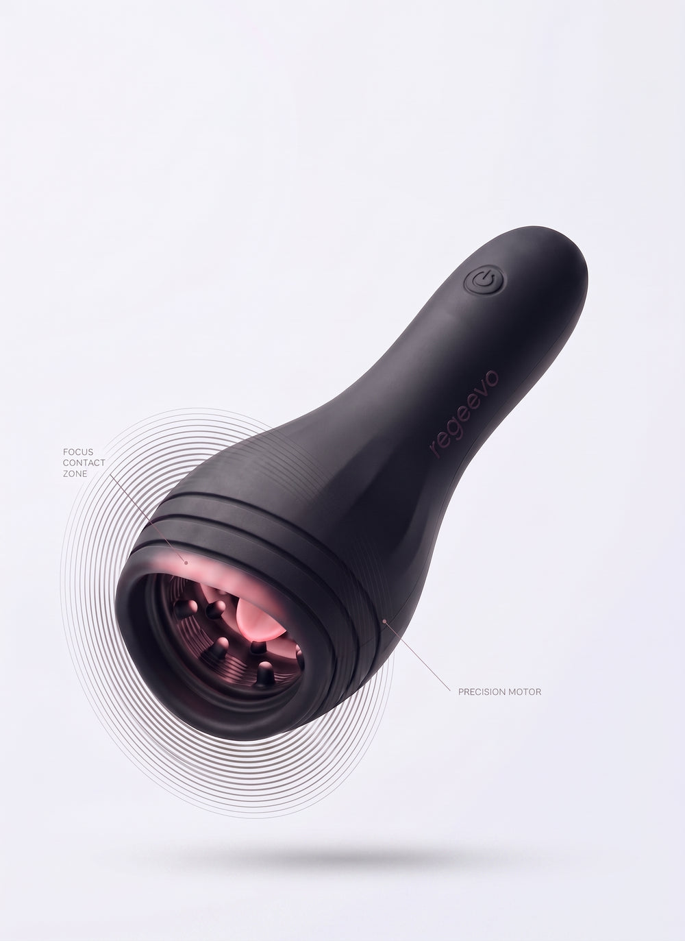 Regeevo chamber interior with stimulation zones indicated